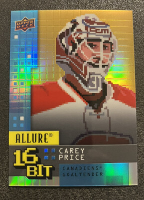 2021-22 ALLURE - CAREY PRICE  16 BIT SSP - RARE SHORT PRINT - #B-6 Canadiens