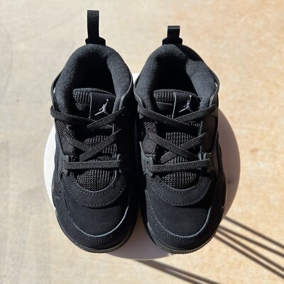 Air Jordan 4 RM Black Cat (Toddlers Size 10C) FQ7937-004 | eBay
