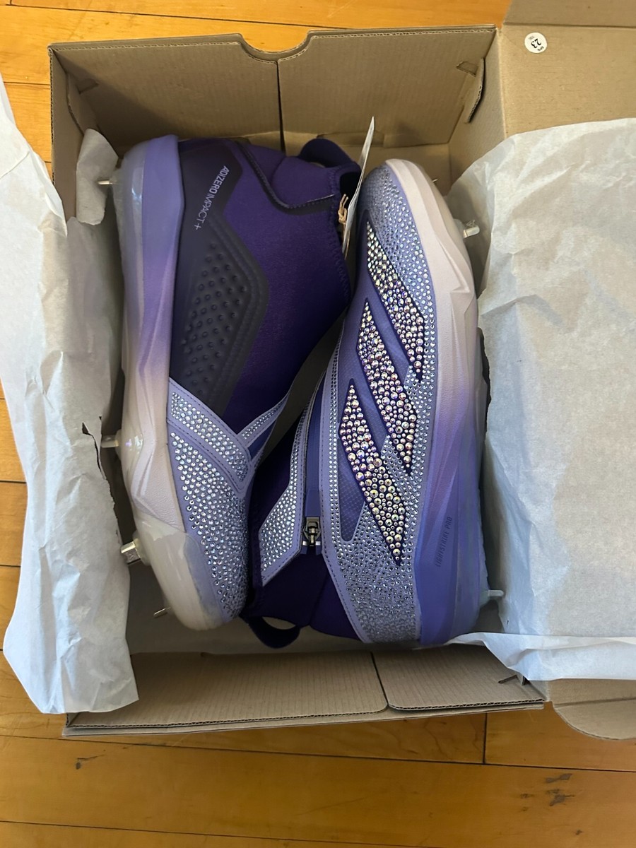 Adidas Swarovski x Adizero Impact Light Purple Size 10.5 Baseball
