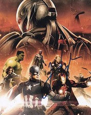 JAMES SPADER AVENGERS AGE OF ULTRON SIGNED 8X10 PHOTO MARVEL AUTOGRAPH PROOF G