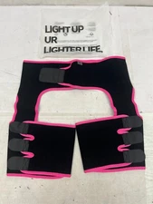 Kiwi Rata Fat Burning Corset Waist Trainer Brace Black/Pink AM10