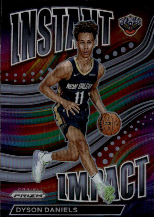 2022-23 Panini Prizm Dyson Daniels #21 Instant Impact Prizms Silver 15C