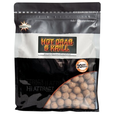 Boilies Hot Crab & Krill 20MM Dynamite Baits