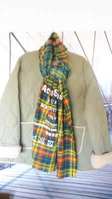 JCL  OVERSIZED STEPP JACKE GR. 42 - 46  + ACNE STUDIOS SCHAL -JADES -AUSVERKAUFT