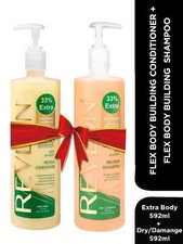 Revlon Flex Body Building Protein Shampoo - Dry Damaged  Conditioner Combo Pack