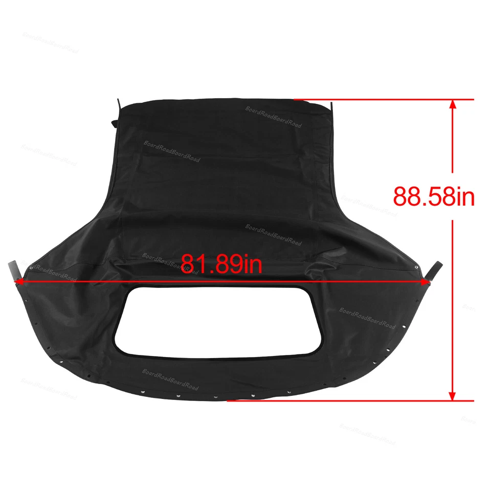 Top & Plastic Window Sailcloth Convertible Fit For 1996-2006 Chrysler Sebring Foto 3 de 4