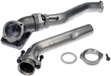 Left Turbocharger Up Pipe Kit Dorman For 1994-1997 Ford F-350