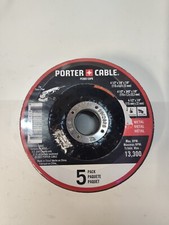 PORTER-CABLE PC90513 5PK MULTI WHEEL SET, 2 CUTTING, 2 GRINDING AND 1 sander