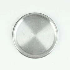 Unbranded - 40.5mm - Silver Metal Screw-In Front Lens Cap/Cover