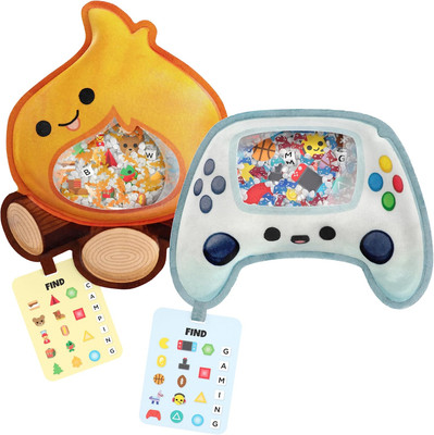 BIZYBOO - the Original Seek & Find Plush - Hidden Object Search Problem Solving 