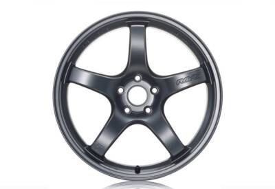 RAYS GRAM LIGHTS 57CR WHEEL 17X9 +38 5X100 GUN BLUE 2 CAST JAPAN MADE