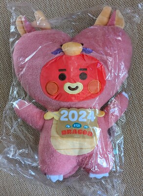 [Japan Line] Authentic BT21 Dragon year series Tata Jumbo Doll (UK seller)