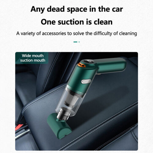 Electric Cordless Handheld 15000PA Suction Mini Vacuum Cleaner Car Home Cleaning - Picture 8 of 27