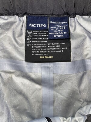 Arc'teryx Vintage GORETEX Belted Men's Pro Shell Snow Pants