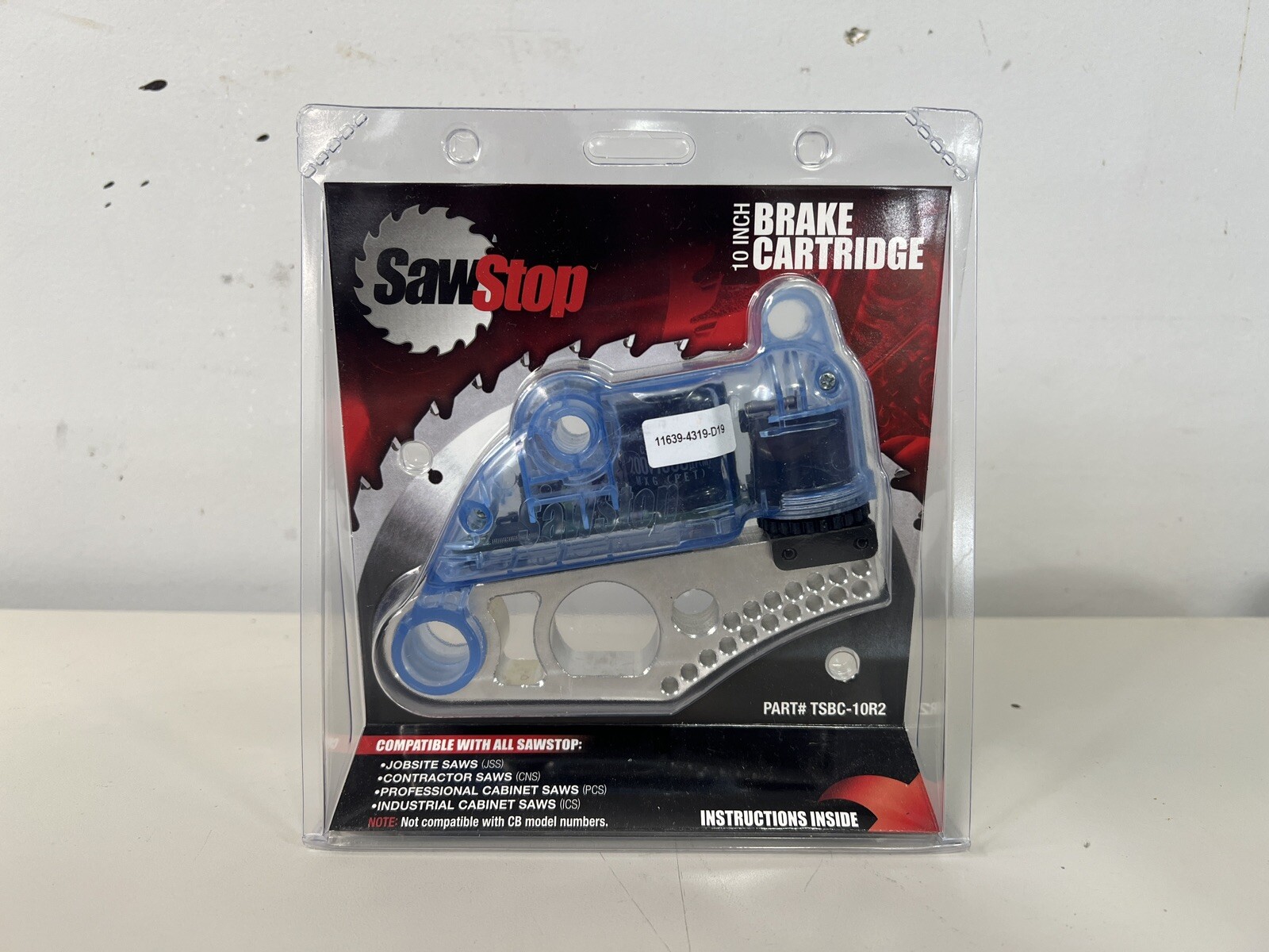 SAWSTOP TSBC10R3 Brake Cartridge Blue for 10 In. Blades Replaces TSBC