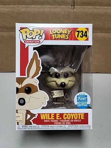 Funko PoP! Looney Tunes WILE E. COYOTE #734 Funko Shop Exclusive 