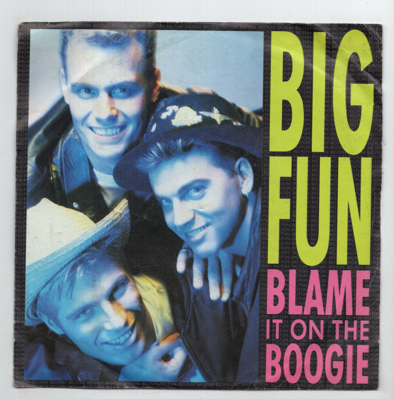 (K688) Big Fun, Blame It On The Boogie - 1989 - 7"" vinyl
