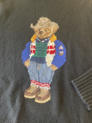 6 Ralph Lauren Sweater Downtown Cowboy Polo Bear Turtleneck