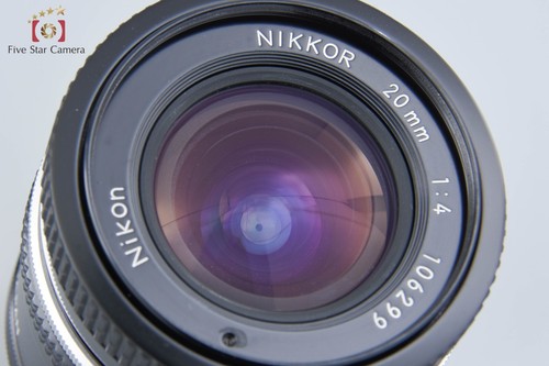 Excellent!! Nikon New NIKKOR 20mm f/4 Non Ai Lens - Picture 4 of 14
