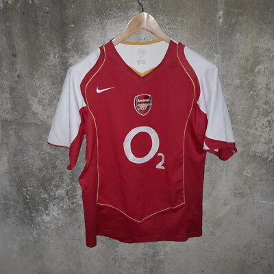Arsenal 2004-05 home football shirt / jersey. Medium mens. | eBay