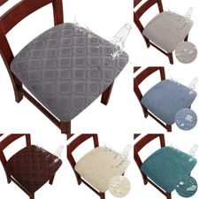 2/4/6pcs Stretch Jacquard Chair Cover Dining Room Seat Cover Slipcover Protect e