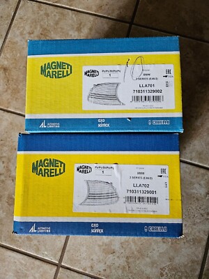 Flashing light front pair for BMW E46 63126904300 63126904299 MAGNETI MARELLI