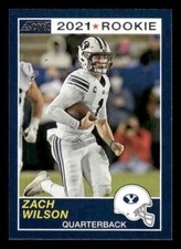 2021 Panini Chronicles Draft Picks #61 Zach Wilson Rookie BYU Cougars