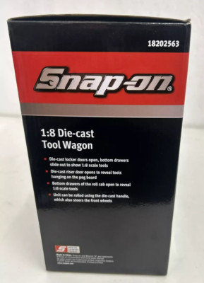 Snap On 1:8 Diecast Tool Wagon Toolbox