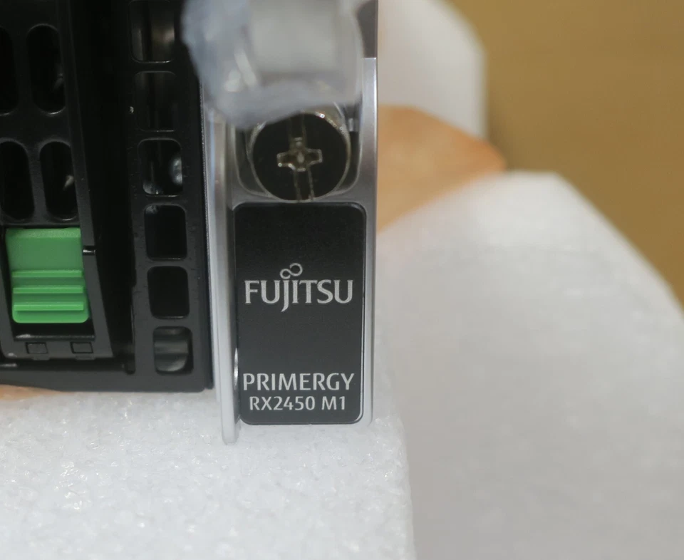 NEW Fujitsu Primergy RX2450 M1 2x 24C EPYC 7443 512GB RAM 2x 480GB SSD 2U Server - Image 3 of 4
