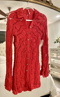 strapless open back dress Designer Red Sleeveless Lace Chiffon Formal Dress