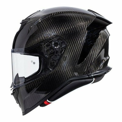 CASCO MOTO INTEGRALE RACING PREMIER HYPER CARBON 100% FIBRA DI CARBONIO |  eBay