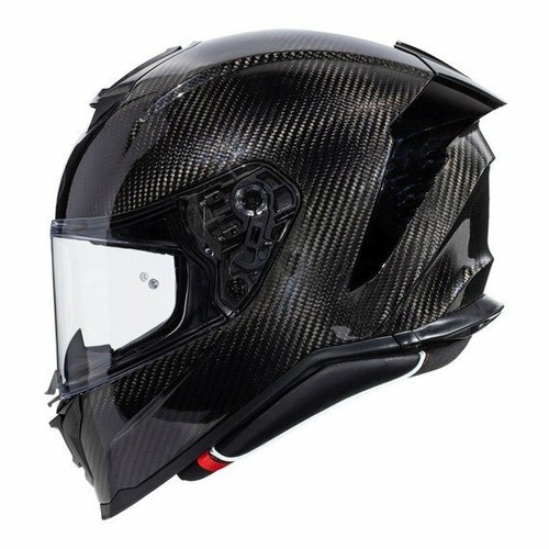 CASCO MOTO INTEGRALE RACING PREMIER HYPER CARBON 100% FIBRA DI CARBONIO |  eBay