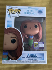 SDCC 2023 FUNKO POP ARIAL THE LITTLE MERMAID OFFICIAL CON STICKER EXCLUSIVE RARE