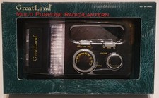 Vintage Radio /Lantern Great Land Multi Purpose New 1997
