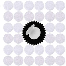256pcs Heavy Duty Hook and Loop Dots Pre-cut 1 inch in Diameter Self Adhesive St