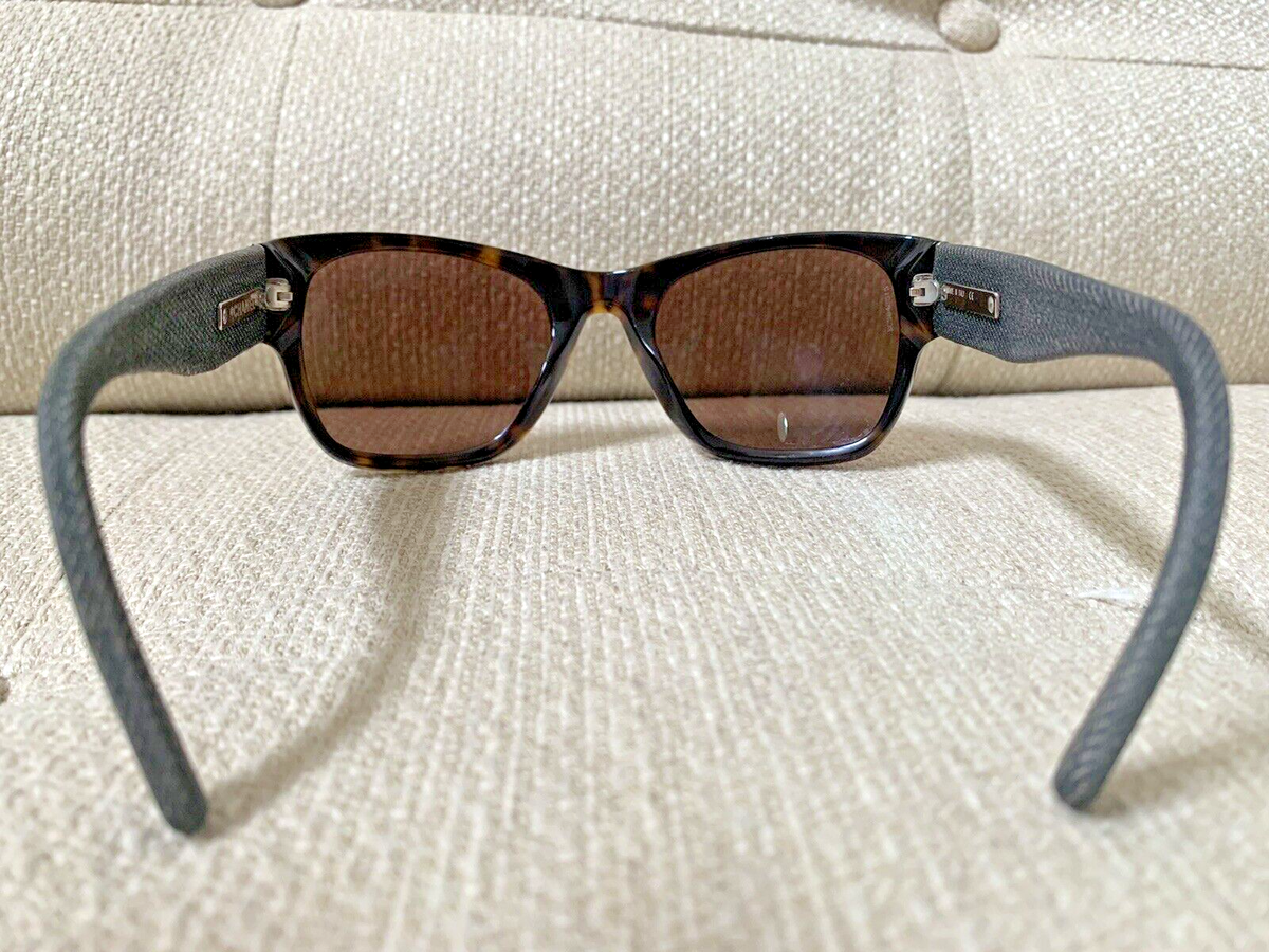 Authentic CHANEL Sunglasses Tortoise Shell Denim CC Logos
