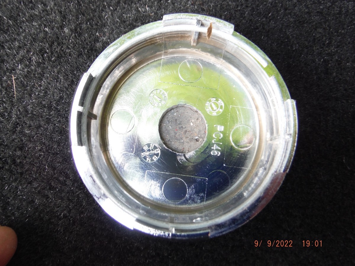 Enkei PCJ46 Chrome Custom Wheel Center Rim Cap Cover Aftermarket
