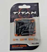 TITAN ALLEN #1462 12 BULLET POINTS (100 GRAIN, 5/16” DIAMETER)