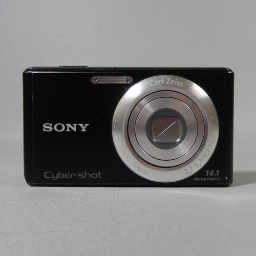 SONY Cyber-shot DSC-W530 14.1MP CCD Vintage Digital Camera With Charger &SD Card