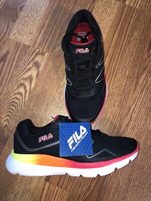 FILA Memory Panorama 7 Sneakers Mens Running Shoe 8.5 Fila Memory Panorama 8 Mens Shoes Size 7, Color: Black/Grey  main image 3