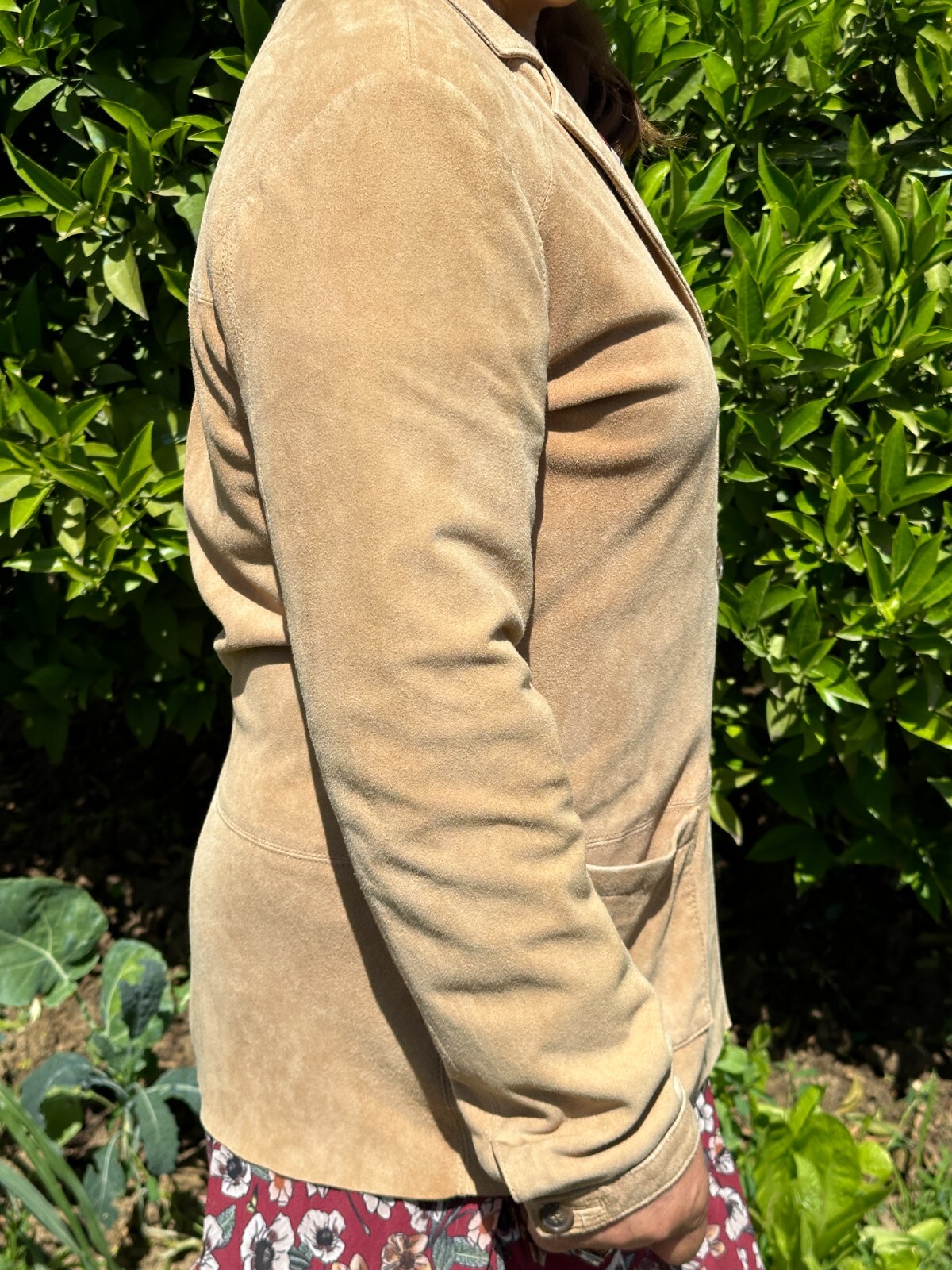 2002 Moncler Real Leather Basic Bomber Jacket Vin… - image 8