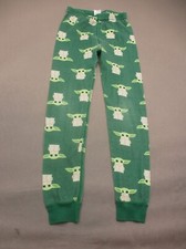 Hanna Andersson Size 8 Kids Unisex Green 100 Organic Cotton Pajama Pants 442