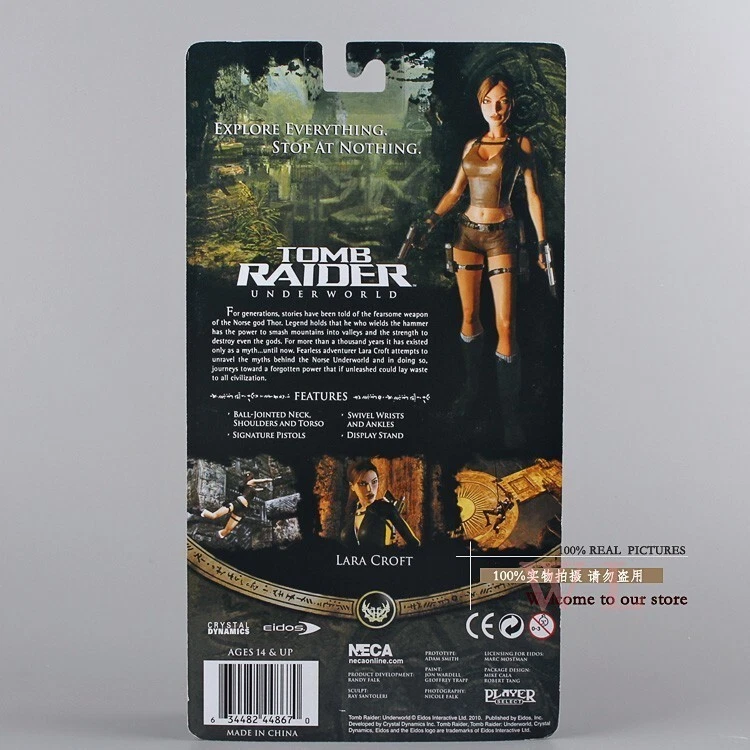 Figura Estatua Lara Croft Underworld Coleccionable Primera Edición NECA Foto 4 de 4