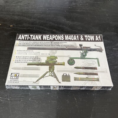 AFV Club 1/35 Scale Anti-Tank Weapons M40A1 & Tow A1