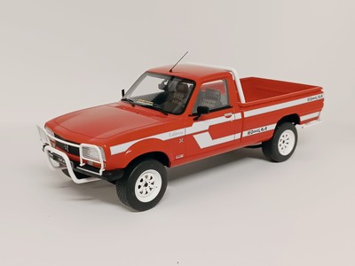 Peugeot 504 pickup angel red firefighter 1/18 ottomobile new