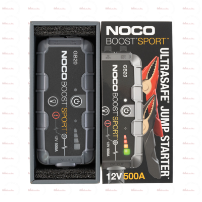 NOCO BOOST SPORT GB20 500A 使用回数1回 超美品 NOCO Boost Sport GB20 500 Amp 12-Volt Portable Jump Starter Car