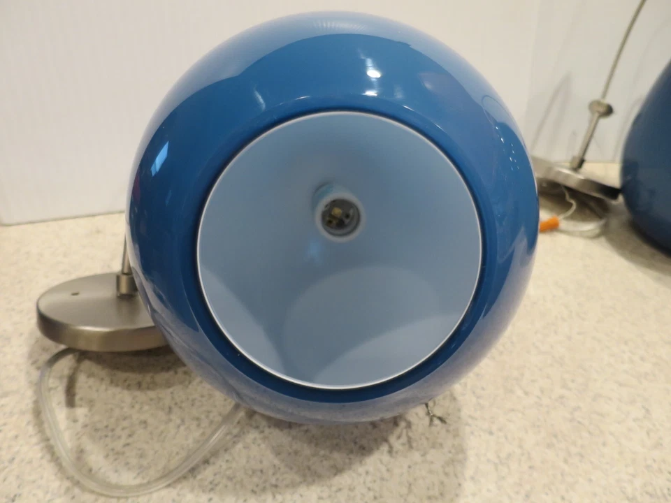 Tech Lighting Alina Grande by Sean Lavin Blown Glass Teardrop Pendant Lamp Blue - Image 3 of 4