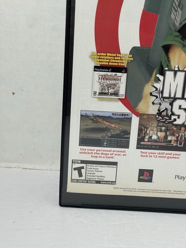 Metal Saga Atlus RPG - Video Game Print Ad / Poster Promo Art 2006 Framed - Picture 5 of 7