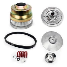 Primary Drive & Driven Clutch & Belt Kit for Yamaha G2-G22 4 Cycle Gas Golf Cart
