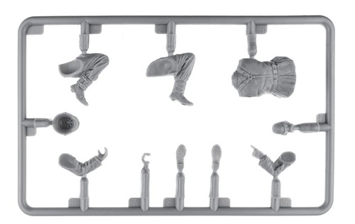 MiniArt 53024 1/35 German Tank Riders Set 2 w/Resin Heads - 第 9/10 張圖片